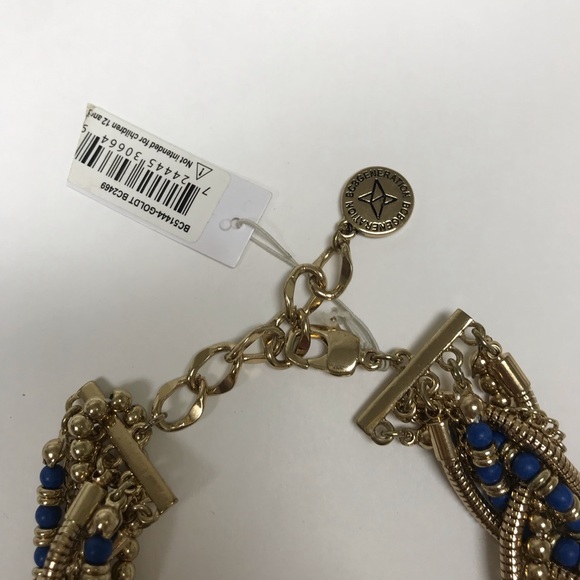 ☀️NWT BCBGeneration Braided Chain Necklace - Picture 3 of 5